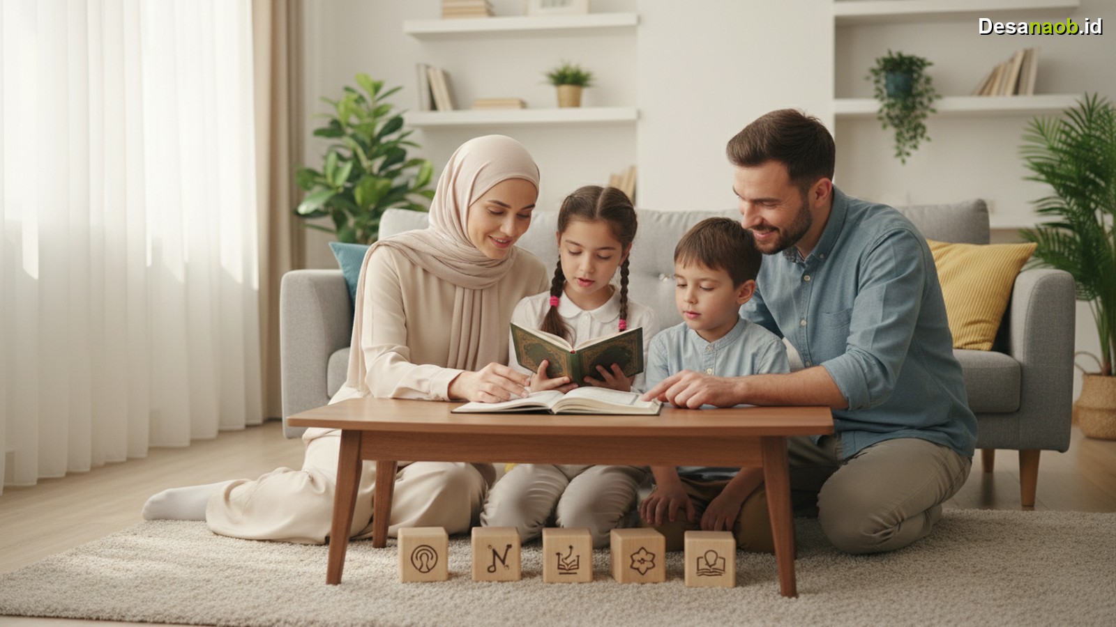 Ilustrasi Cara Mengajarkan Anak Mengaji: 7 Kiat Sukses Orang Tua 2026!