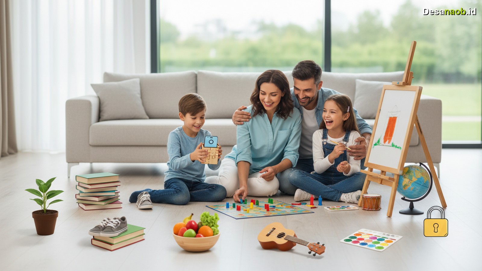 Ilustrasi Cara Mengatasi Anak Kecanduan HP: 7 Kunci Penting Terbaru 2026!