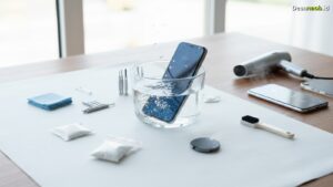 Ilustrasi Cara Mengatasi HP Kemasukan Air: 7 Langkah Ajaib Agar Normal Lagi 2026!