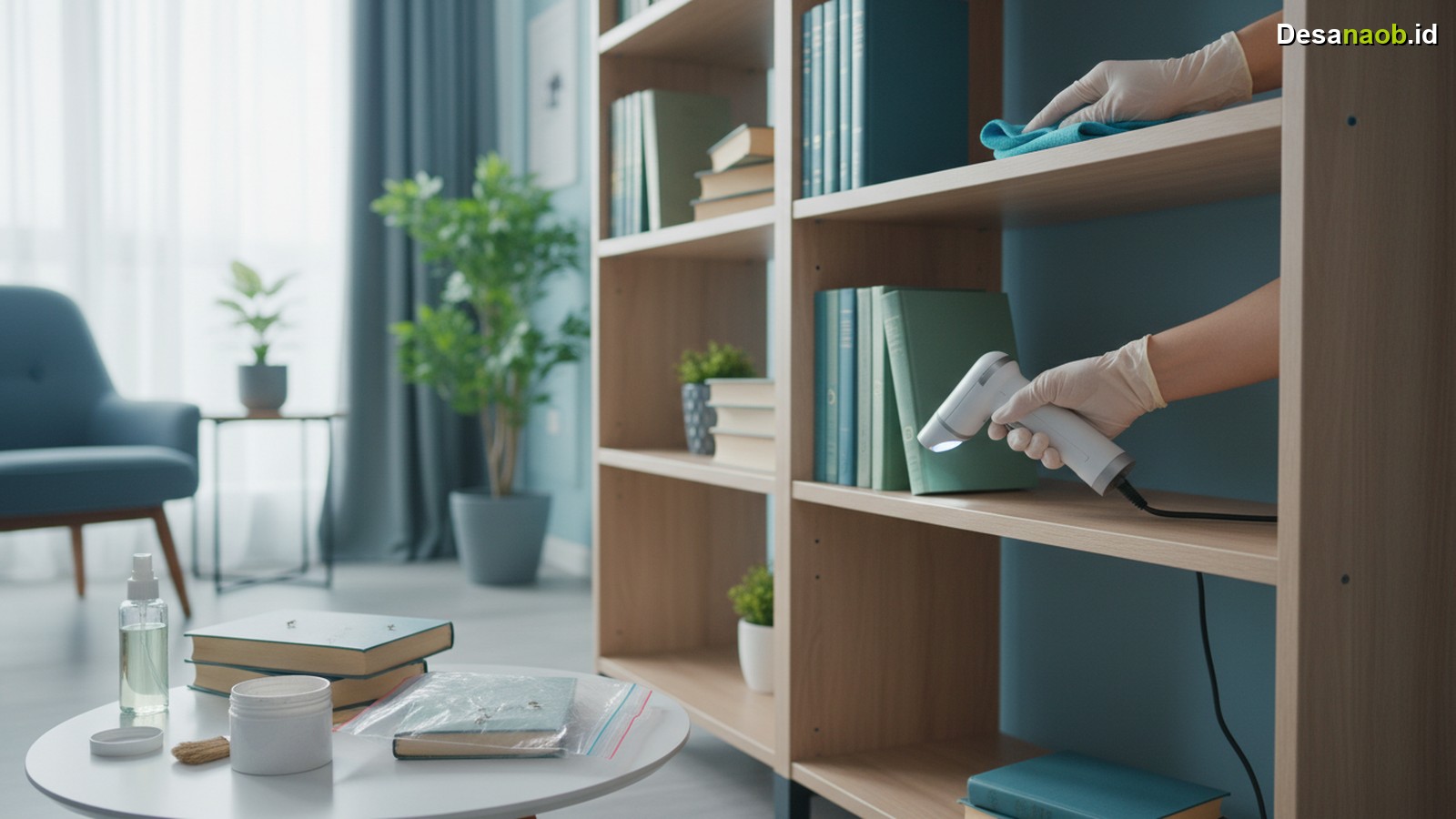 Ilustrasi Cara Mengatasi Kutu Buku di Lemari: 7 Langkah Efektif Terbaru 2026!