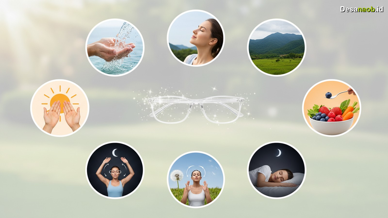 Ilustrasi Cara Mengatasi Mata Minus Secara Alami: 7 Metode Efektif Tanpa Kacamata 2026!