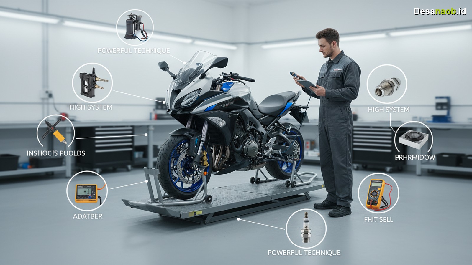 Ilustrasi Cara Mengatasi Motor Brebet: 7 Jurus Ampuh Paling Update 2026!