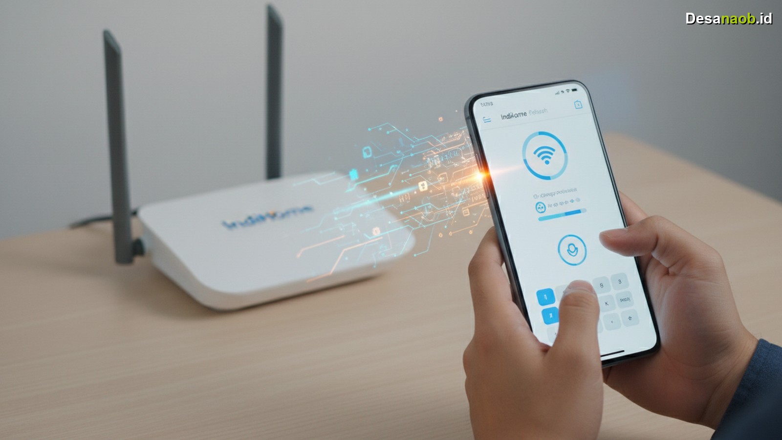 Ilustrasi Cara Mengganti Password WiFi IndiHome Lewat HP: Terbaru 2026, Cuma 5 Menit!