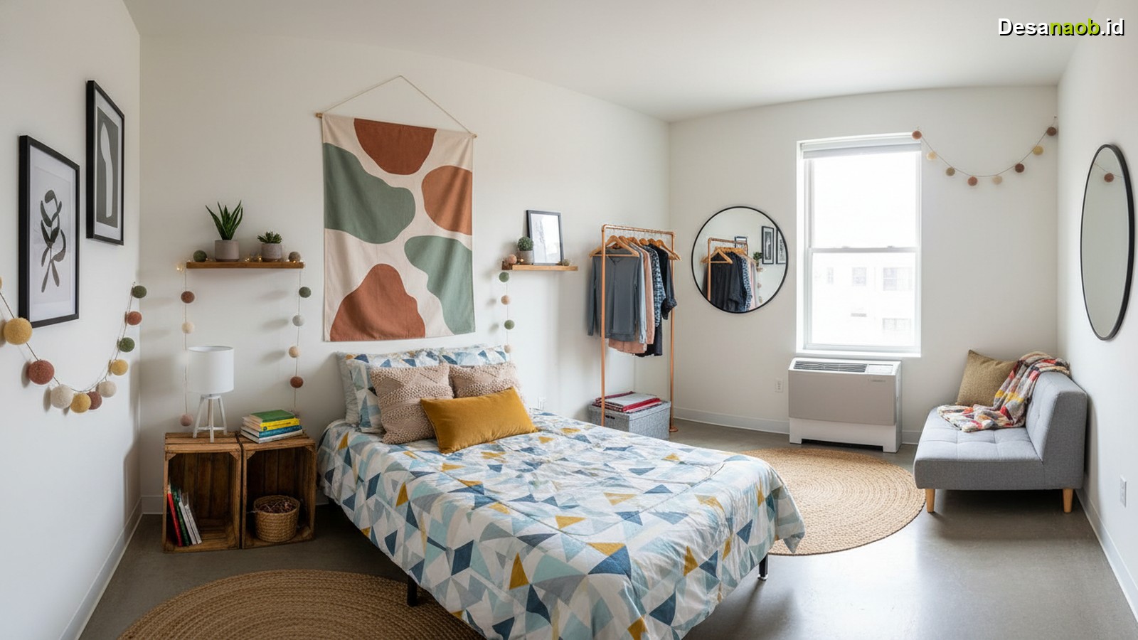 Ilustrasi Cara Menghias Rumah Kost Murah: 7 Trik Aesthetic Terbaru 2026!