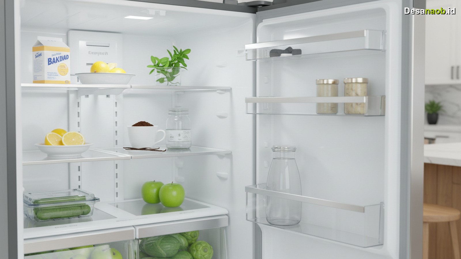 Ilustrasi Cara Menghilangkan Bau di Kulkas dengan Mudah: 7 Trik Cepat 2026!