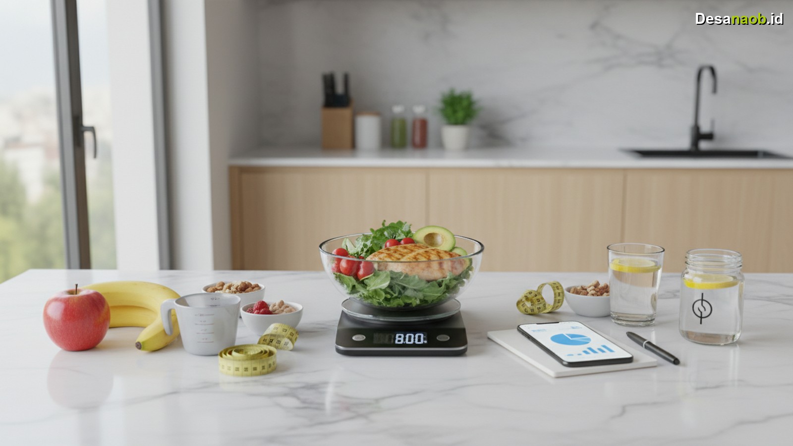 Ilustrasi Cara Menghitung Kalori Makanan Harian: Jangan Sampai Salah!