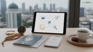 Ilustrasi Cara Mengurus Visa Umroh 2026: Wajib Tahu Syarat Terbaru & Lebih Mudah!