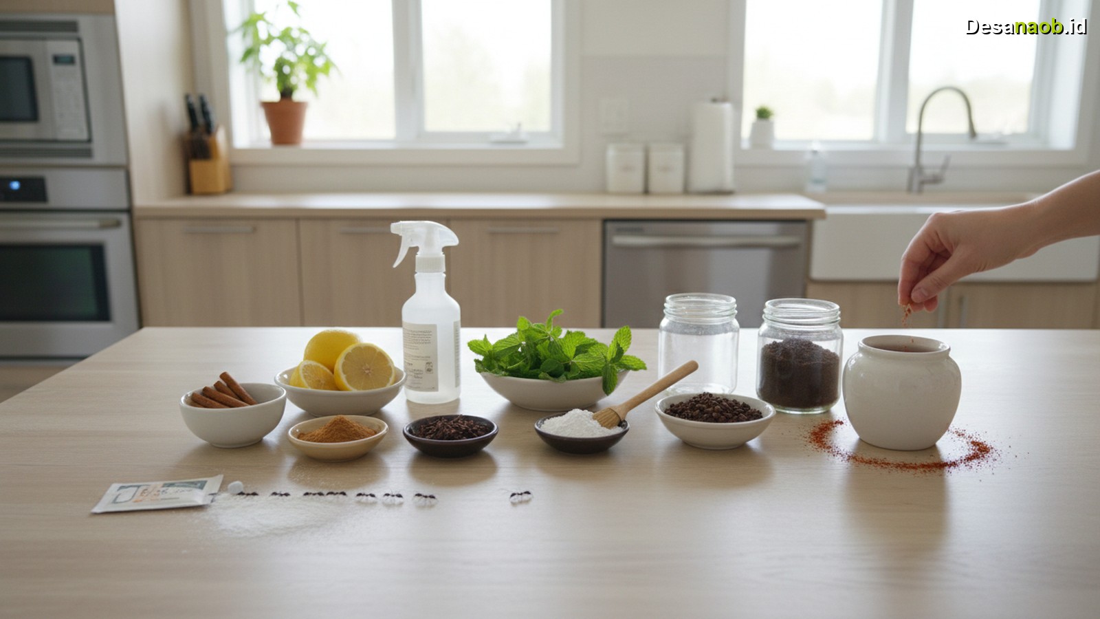 Ilustrasi Cara Mengusir Semut di Dapur: 7 Rahasia Alami Paling Ampuh 2026!