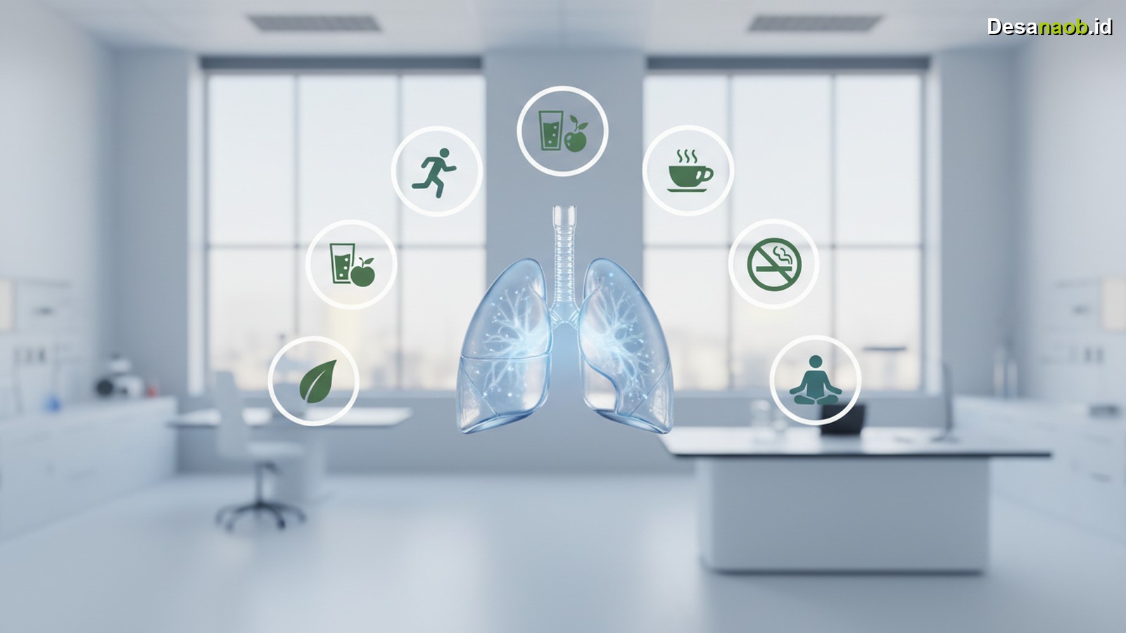Ilustrasi Cara Menjaga Kesehatan Paru-Paru: 7 Langkah Wajib di 2026!