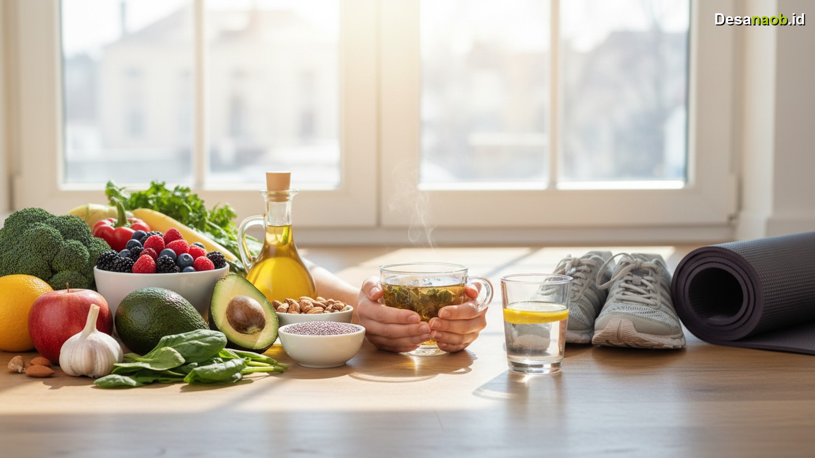 Ilustrasi Cara Menurunkan Kolesterol Tinggi Secara Alami: 7 Langkah Efektif Terbaru 2026!