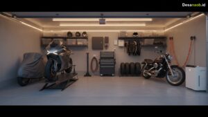 Ilustrasi Cara Menyimpan Motor di Garasi: 7 Tips Wajib Terbaru 2026, Jangan Sampai Salah!