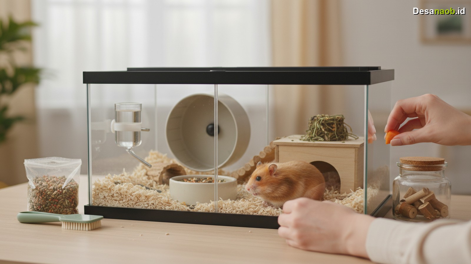 Ilustrasi Cara Merawat Hamster untuk Pemula: 7 Kiat Mudah Terbaru 2026, Jangan Sampai Salah!