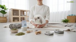 Ilustrasi Cara Merawat Kelinci Hias: 7 Kunci Sehat & Jinak Terbaru 2026!