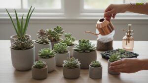 Ilustrasi Cara Merawat Tanaman Sukulen Biar Tidak Mati? Ini Rahasia 2026!