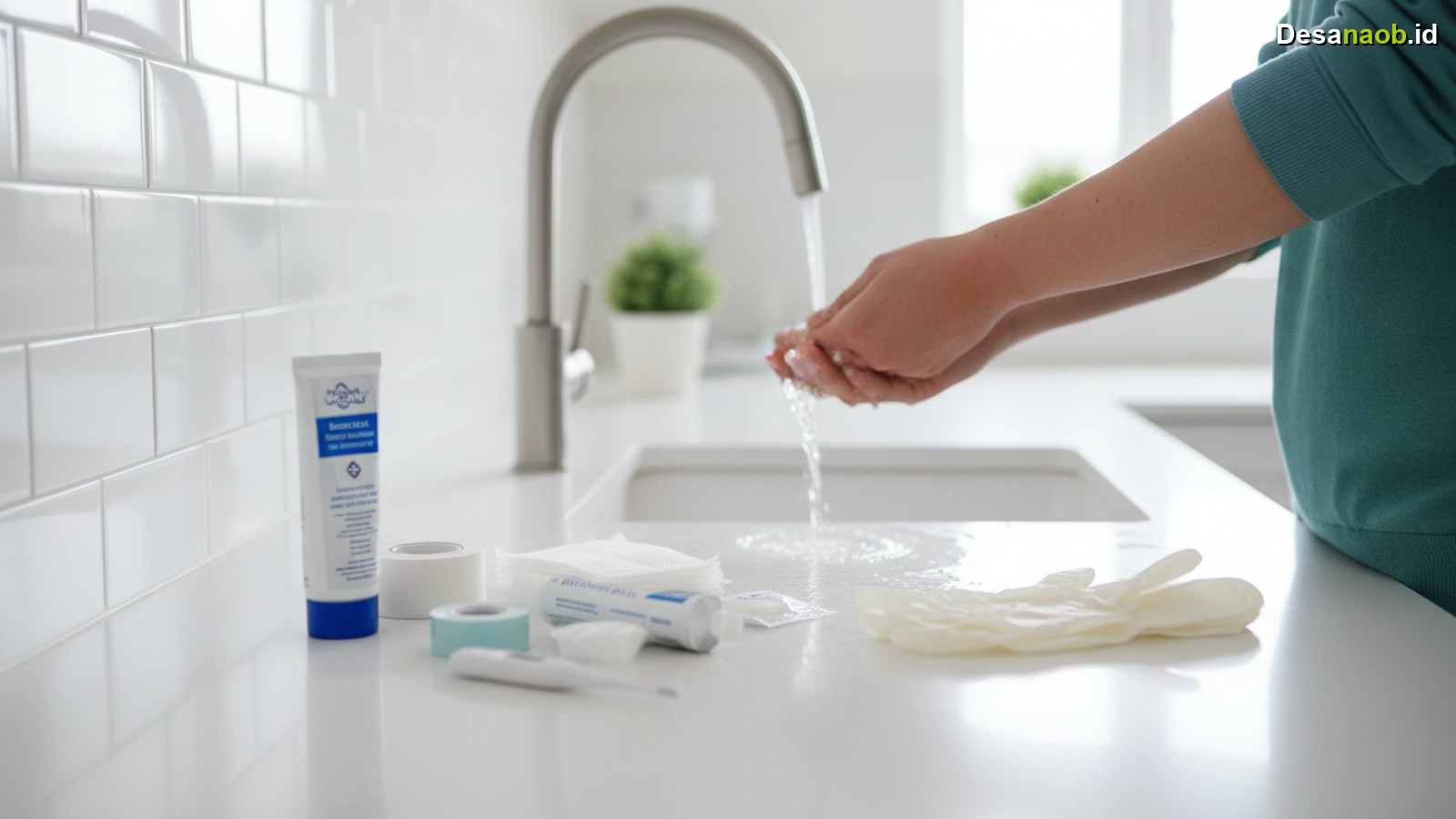 Ilustrasi Cara Pertolongan Pertama Luka Bakar: Ini 7 Langkah Wajib Tahu 2026!