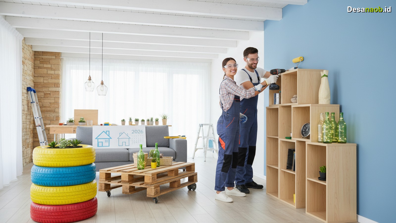 Ilustrasi Cara Renovasi Rumah Hemat Budget: 7 Trik Cerdas Wajib Tahu di 2026!