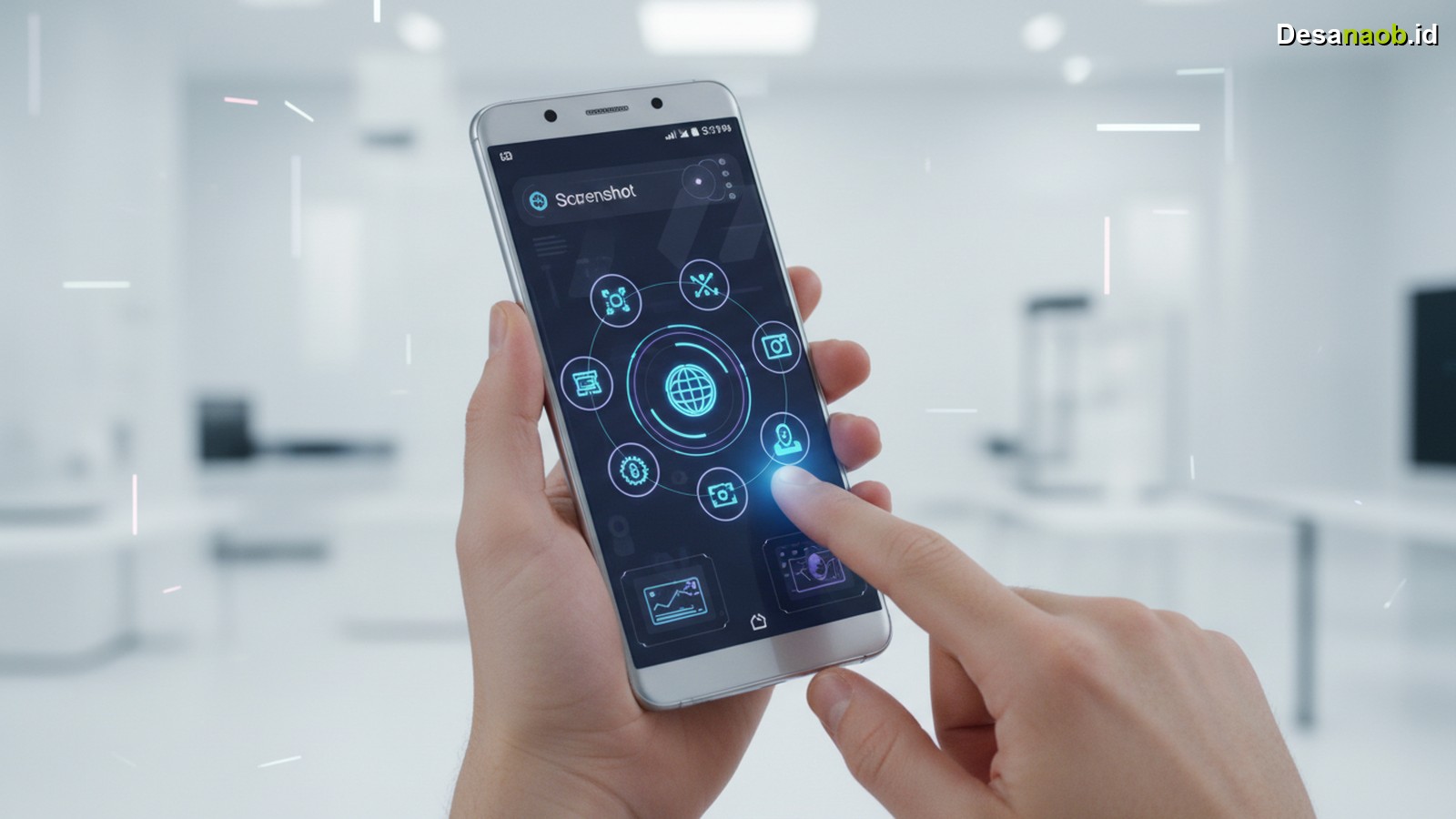 Ilustrasi Cara Screenshot HP Samsung: 7 Metode Tersembunyi 2026 yang Wajib Diketahui!