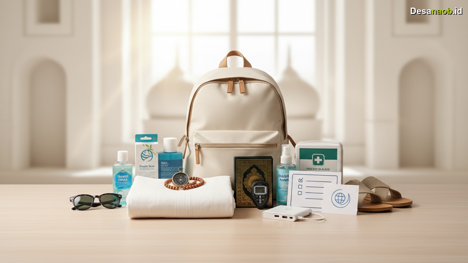 Ilustrasi Checklist Perlengkapan Umroh 2026: Jangan Lupa 9 Barang Krusial Ini!