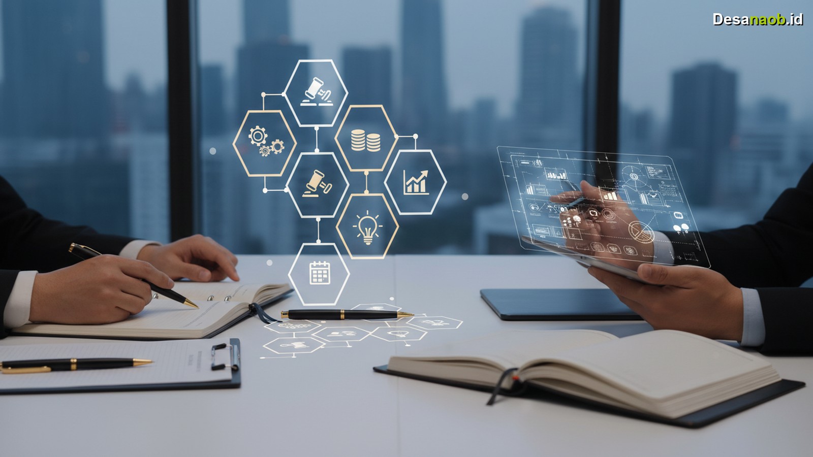 Ilustrasi Contoh MOU Kerjasama Bisnis: 7 Poin Penting Ini Wajib Tahu 2026!