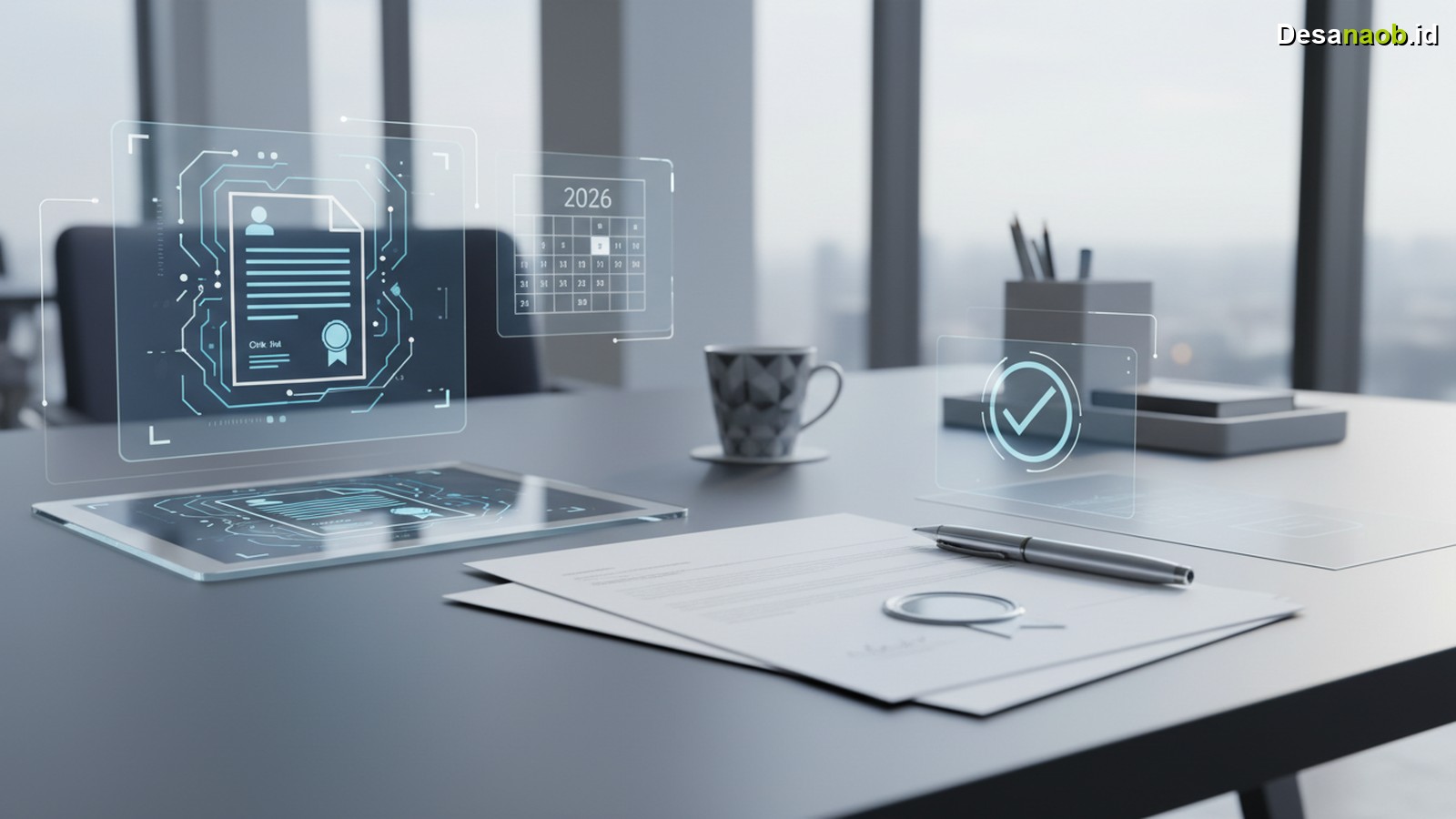 Ilustrasi Contoh Surat Keterangan Kerja 2026: Jangan Sampai Salah!