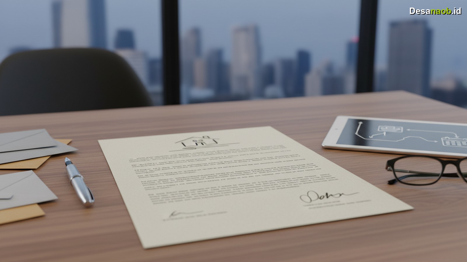 Ilustrasi Contoh Surat Perjanjian Kontrak Rumah Terbaru 2026: Jangan Sampai Salah!