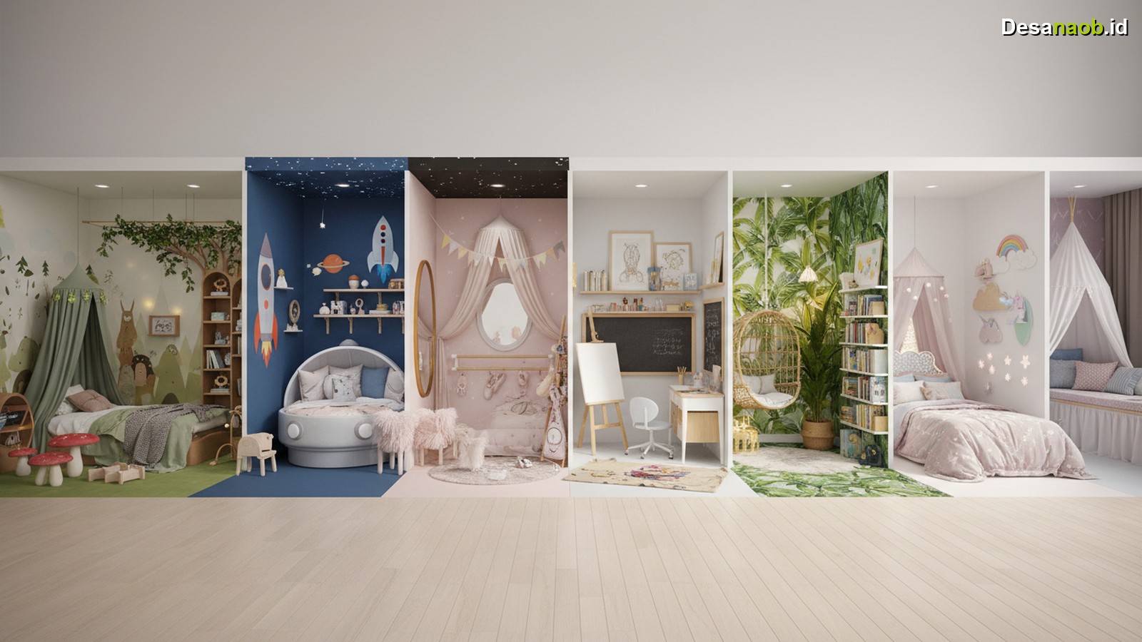 Ilustrasi Dekorasi Kamar Anak Perempuan: 7 Ide Terbaru 2026, Wajib Tahu!