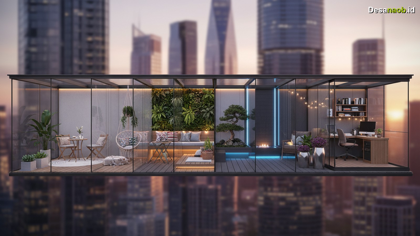 Ilustrasi Desain Balkon Apartemen Aesthetic: 7 Ide Terbaru 2026 yang Wajib Tahu!