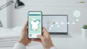 Ilustrasi Desain Kaos Sendiri di HP Gratis: 7 Langkah Mudah, Langsung Cuan 2026!