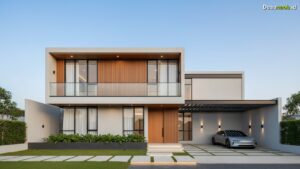 Ilustrasi Desain Rumah Minimalis 2 Lantai Type 36: 7 Tren Terbaru 2026 Wajib Tahu!