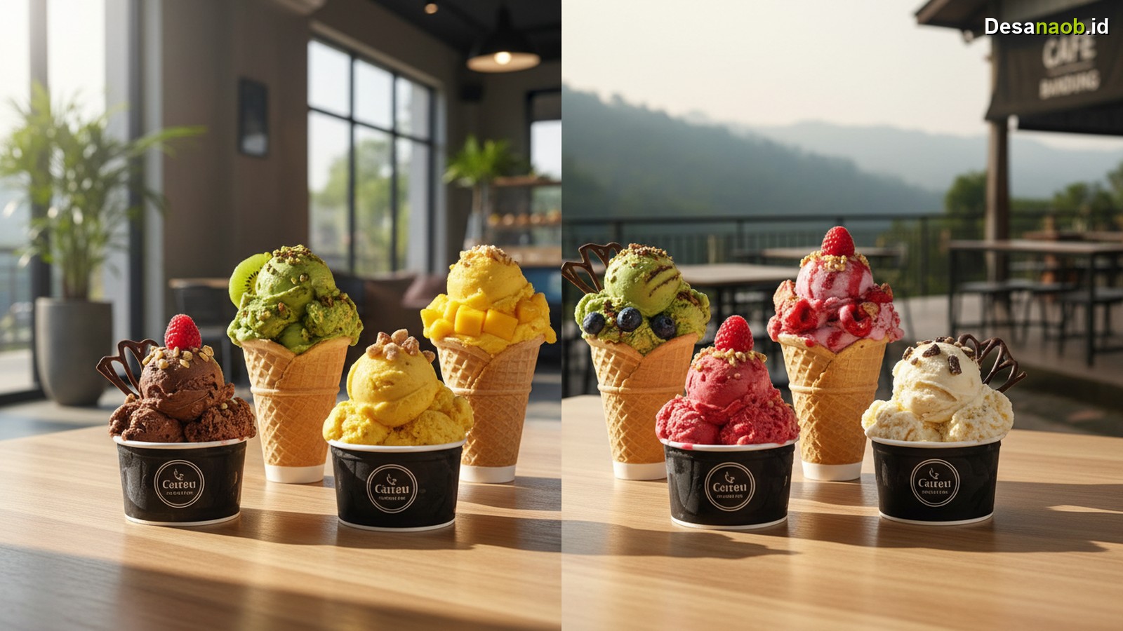 Ilustrasi Es Krim Gelato Terenak 2026: 7 Kedai Paling Dicari Jakarta-Bandung!
