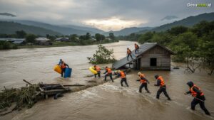 Ilustrasi Evakuasi Mandiri Banjir Bandang: 7 Cara Cepat Selamatkan Diri 2026!