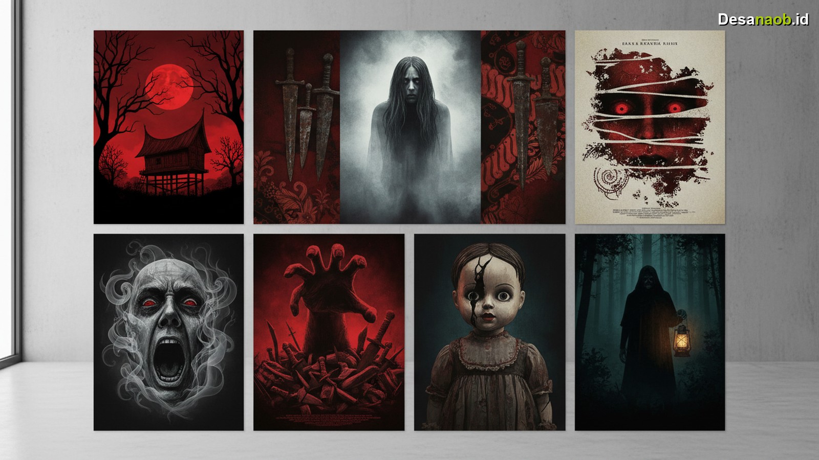 Ilustrasi Film Horor Indonesia Terbaru 2026: 7 Judul Ini Bikin Merinding Heboh!