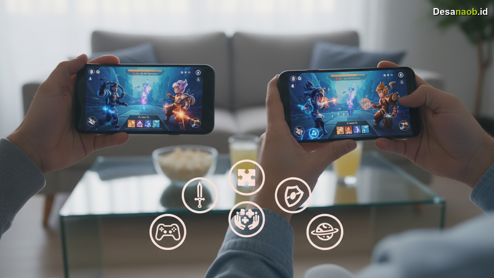 Ilustrasi Game Co-op Berdua HP 2026: 7 Pilihan Seru Wajib Coba!