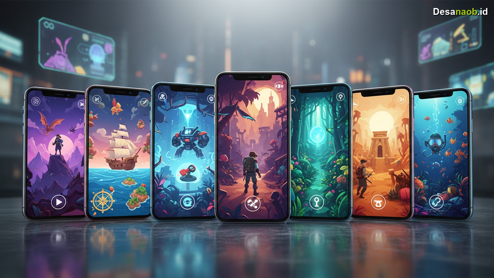 Ilustrasi Game Offline Petualangan Terbaik di HP: 7 Pilihan Wajib Coba 2026!