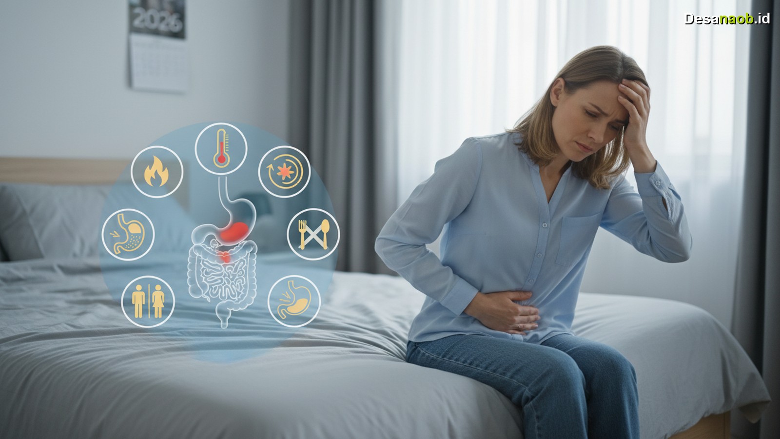 Ilustrasi Gejala Usus Buntu: Waspadai 7 Tanda Ini di Tahun 2026!