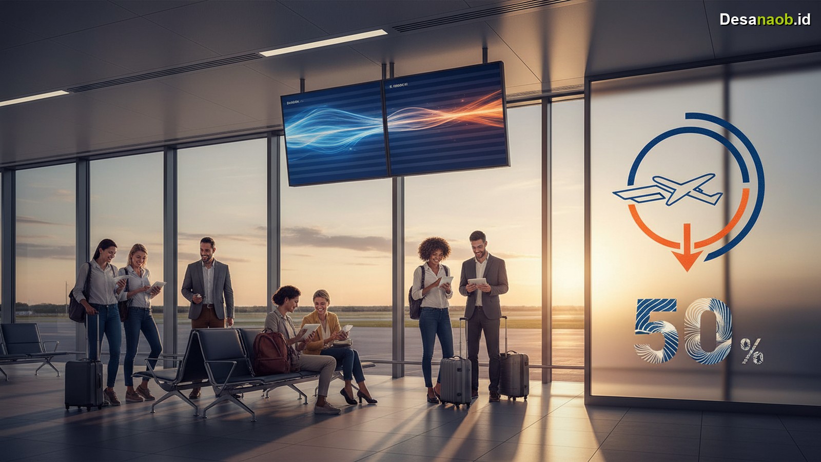 Ilustrasi Harga Tiket Pesawat Murah 2026: Terungkap Promo Fantastis hingga 50%!