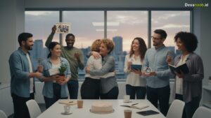 Ilustrasi Kata-Kata Perpisahan Teman Kerja: 7 Jenis Menyentuh Wajib Tahu 2026!