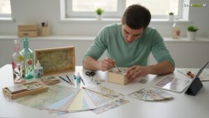 Ilustrasi Kerajinan Decoupage Hasilkan Uang: Pemula Raup Jutaan per Bulan 2026!