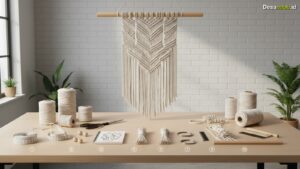 Ilustrasi Kerajinan Macrame Dinding: 7 Langkah Mudah untuk Pemula 2026!