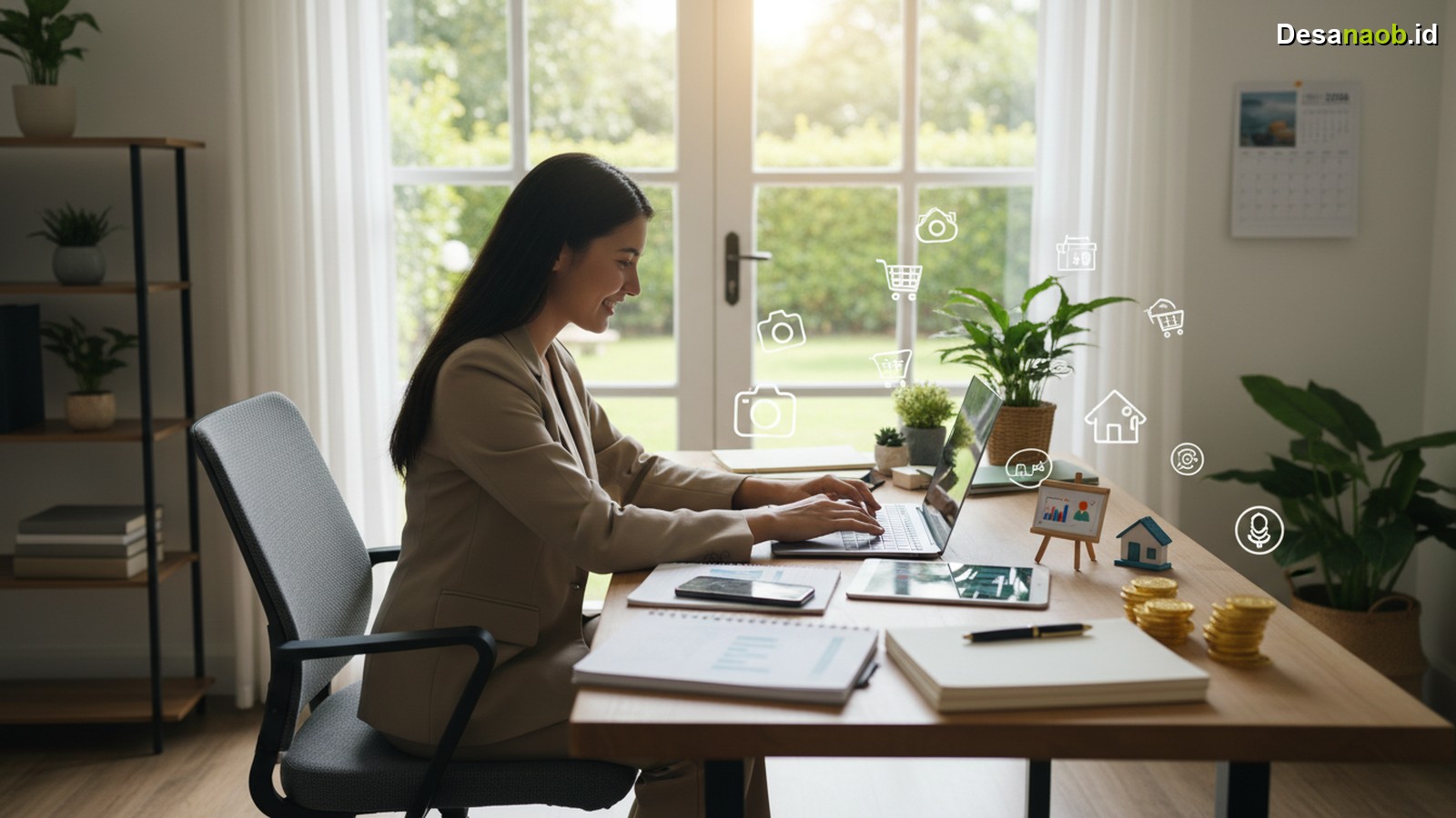 Ilustrasi Kerja Sampingan dari Rumah 2026: 25 Peluang Cuan Banyak yang Belum Tahu!