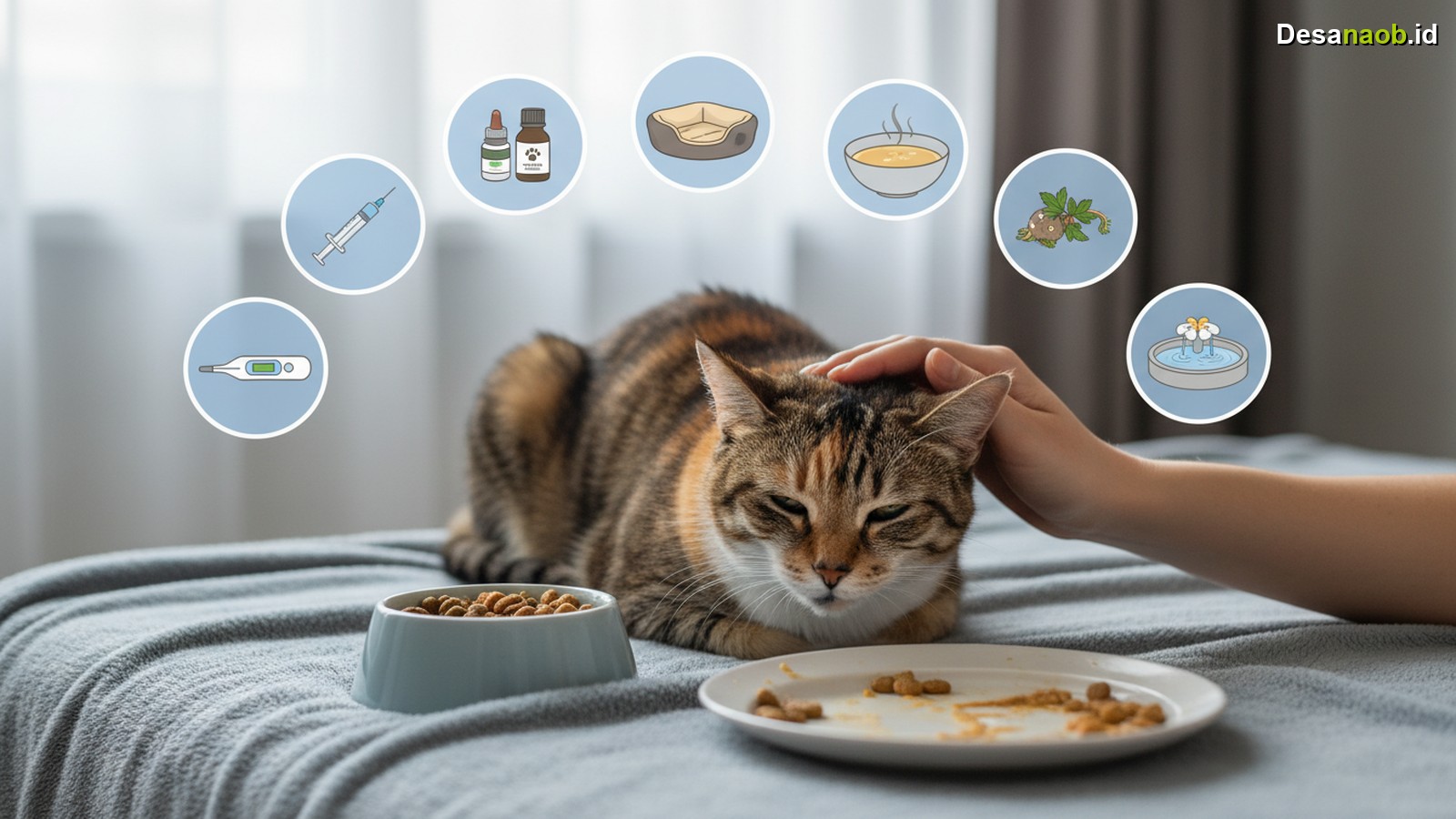 Ilustrasi Kucing Sakit Tidak Mau Makan? 7 Cara Efektif Ini Wajib Tahu di 2026!