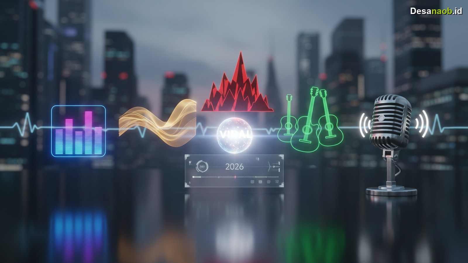 Ilustrasi Lagu Viral Terbaru 2026: Ini 5 Prediksi Genre Paling Laris!