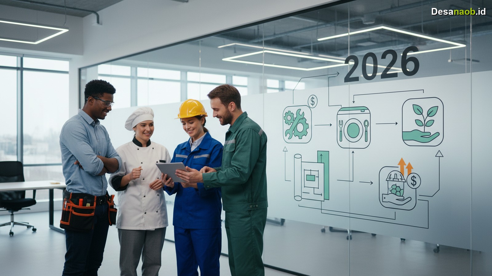 Ilustrasi Lowongan Kerja Tanpa Ijazah 2026: Gaji Sampai Rp4,5 Juta, Ini Sektornya!