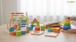 Ilustrasi Mainan Edukatif Anak 2 Tahun: Ini 7 Pilihan Tingkatkan IQ!