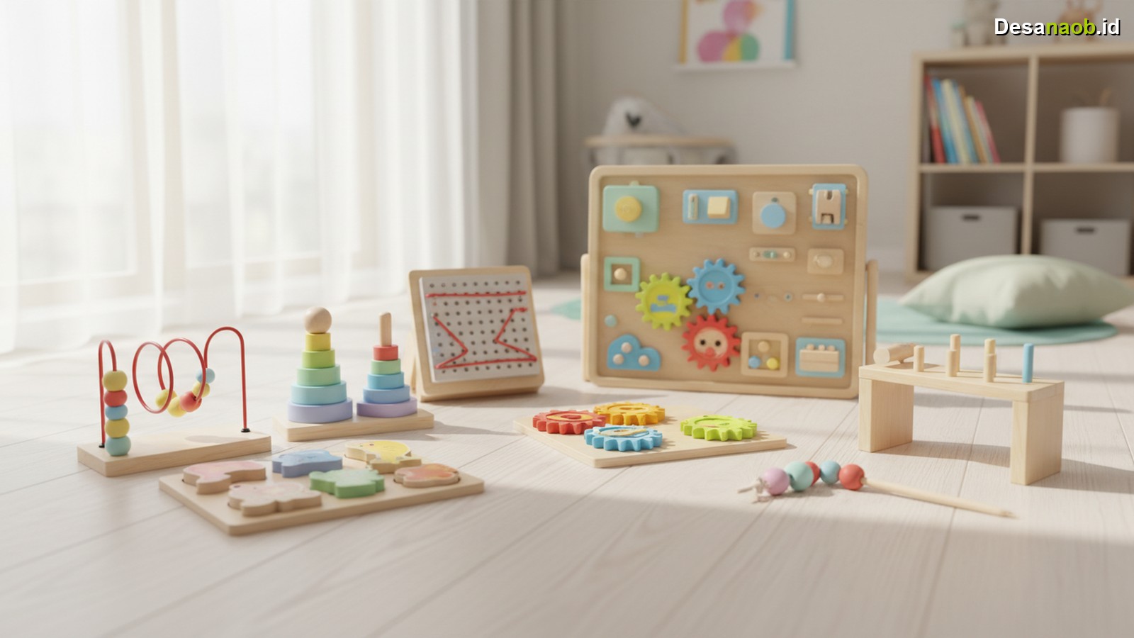 Ilustrasi Mainan Edukatif Anak 3 Tahun: 7 Pilihan Terbaik Latih Motorik per 2026!