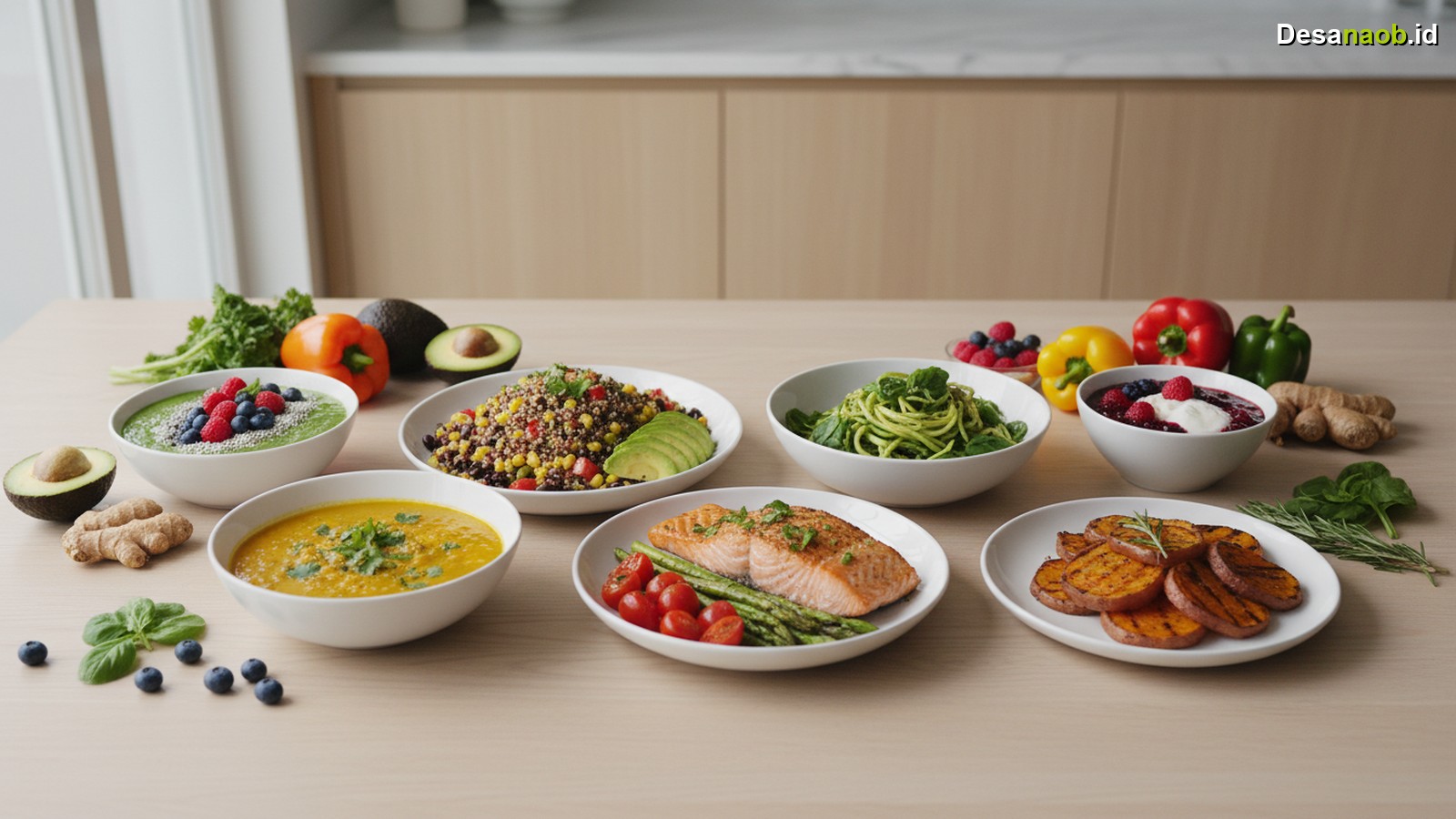 Ilustrasi Makanan Anti Inflamasi: 7 Resep Terbaru 2026 untuk Tubuh Lebih Sehat!