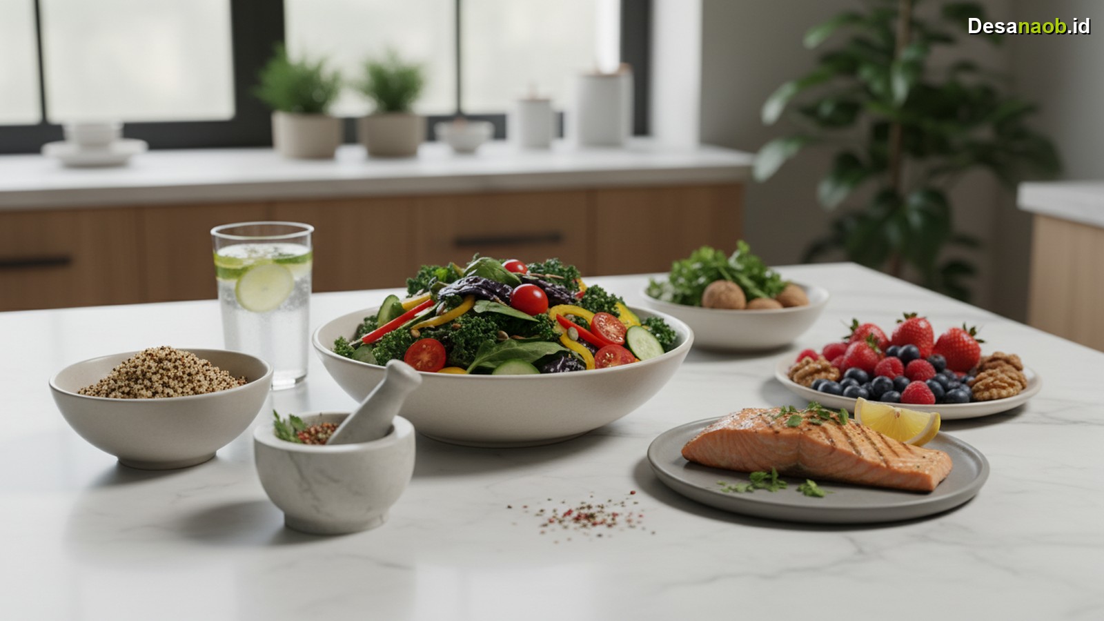 Ilustrasi Makanan Sehat Asam Urat: 5 Rahasia Diet Efektif Terbaru 2026!