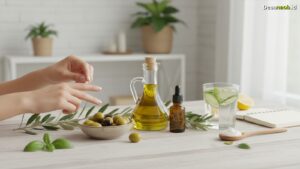 Ilustrasi Manfaat Minyak Zaitun 2026: 7 Rahasia Sehat & Cantik yang Wajib Tahu!