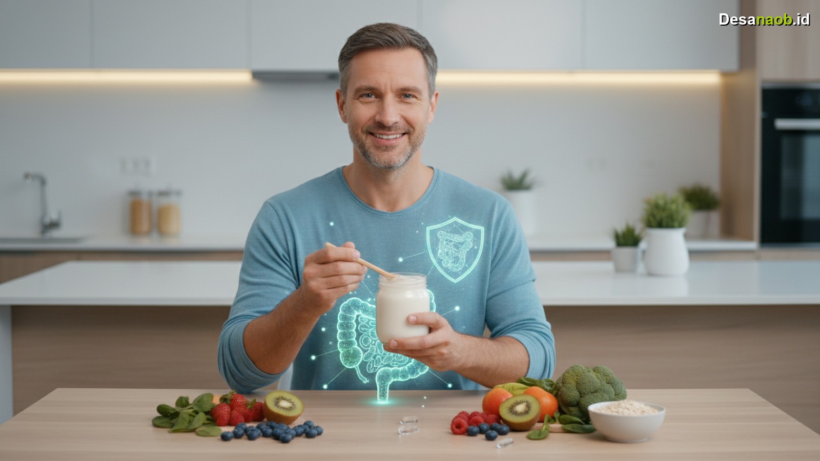 Ilustrasi Manfaat Probiotik untuk Pencernaan dan Imunitas: Wajib Tahu di 2026!