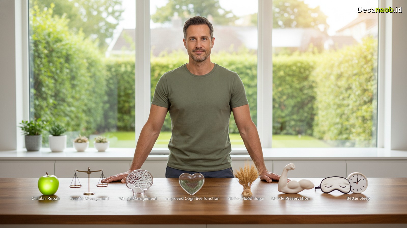 Ilustrasi Manfaat Puasa Intermittent: 7 Rahasia Kesehatan Terbaik 2026!